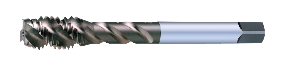 Spiral Fluted Tap for Deep Hole Tapping & Non-Ferrous Alloys