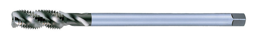 Spiral Fluted Tap for General Use with Long Shank